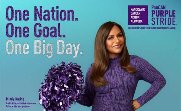 PurpleStride Ambassador Mindy Kaling